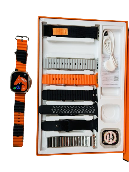 Y80 Ultra Smartwatch With 8 Strap_img_3