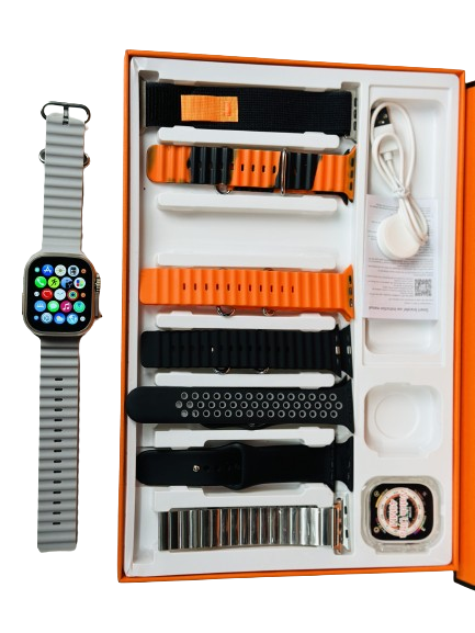 Y80 Ultra Smartwatch With 8 Strap_img_4