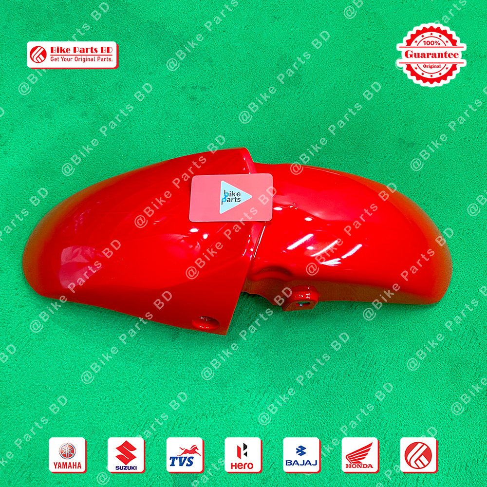 Mudguard (Glossy Red) for Suzuki Gixxer & Gixxer SF (Old & new model) bike.