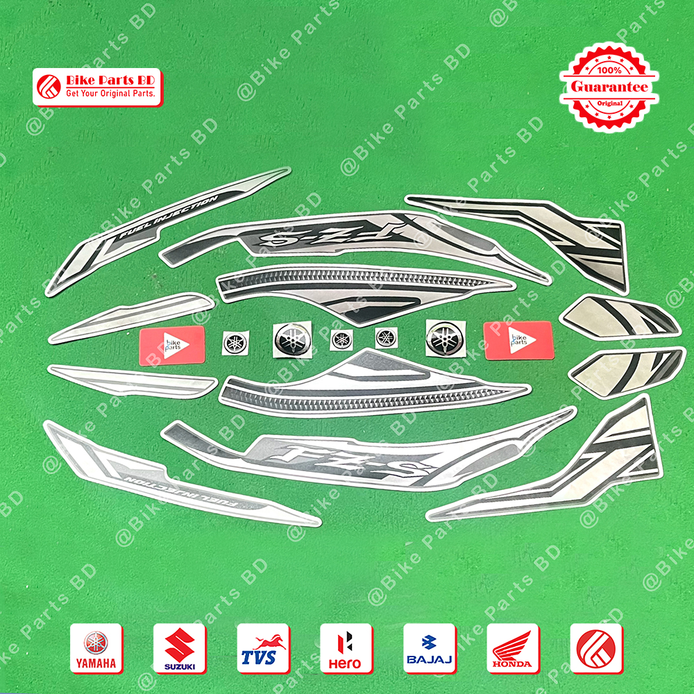 Full Set Sticker for Yamaha FZS V2 (Dark Night) bike. thumbnail 2