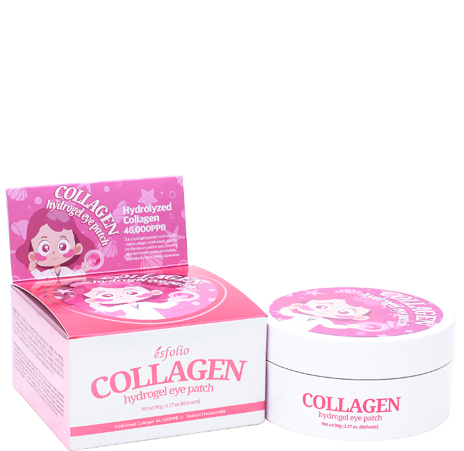 Esfolio Collagen Hydrogel Eye Patch – 60 Sheets (90 g) (COS572)