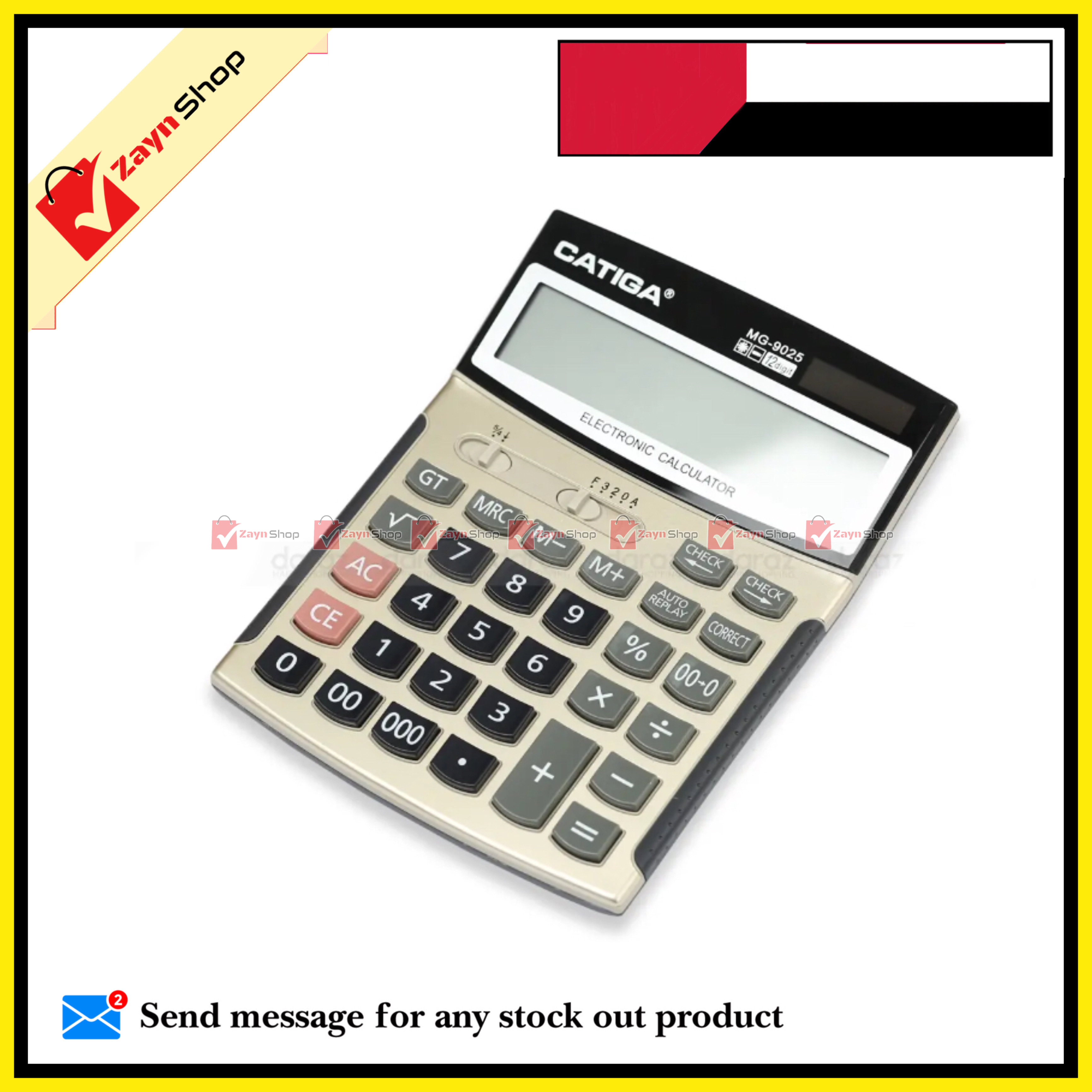 Calculator CATIGA 9025 Large Desktop Business Calculator_img_0