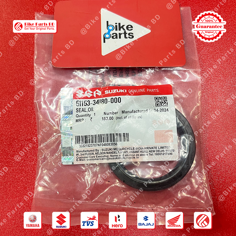 Fork Oil Seal for Suzuki Gixxer & Gixxer SF bike.