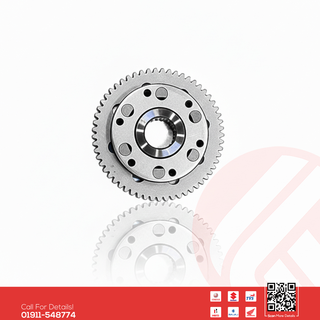 Starter Clutch Outer Assy for Suzuki Gixxer & Gixxer SF (Old Model) bike.