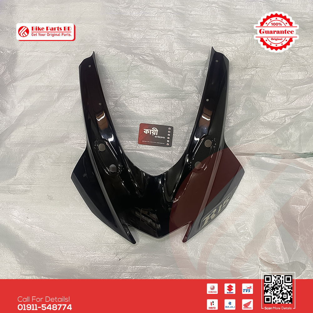 Metershed-Faring (Glossy Black) for Yamaha R15 V3 (Dark Night) Bike. thumbnail 2