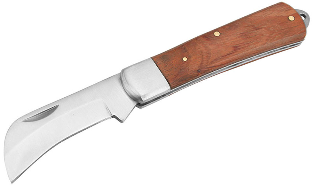 TOLSEN 38041 Electrician's Cutter, 195mm, Bent Head, Special Stainless Steel, Fine Polished Wooden Handle, Model: 38041_img_5
