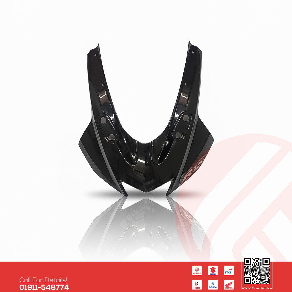 Metershed-Faring (Glossy Black) for Yamaha R15 V3 (Dark Night) Bike.