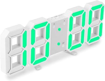 3D LED Digital Alarm Wall Clock_img_1