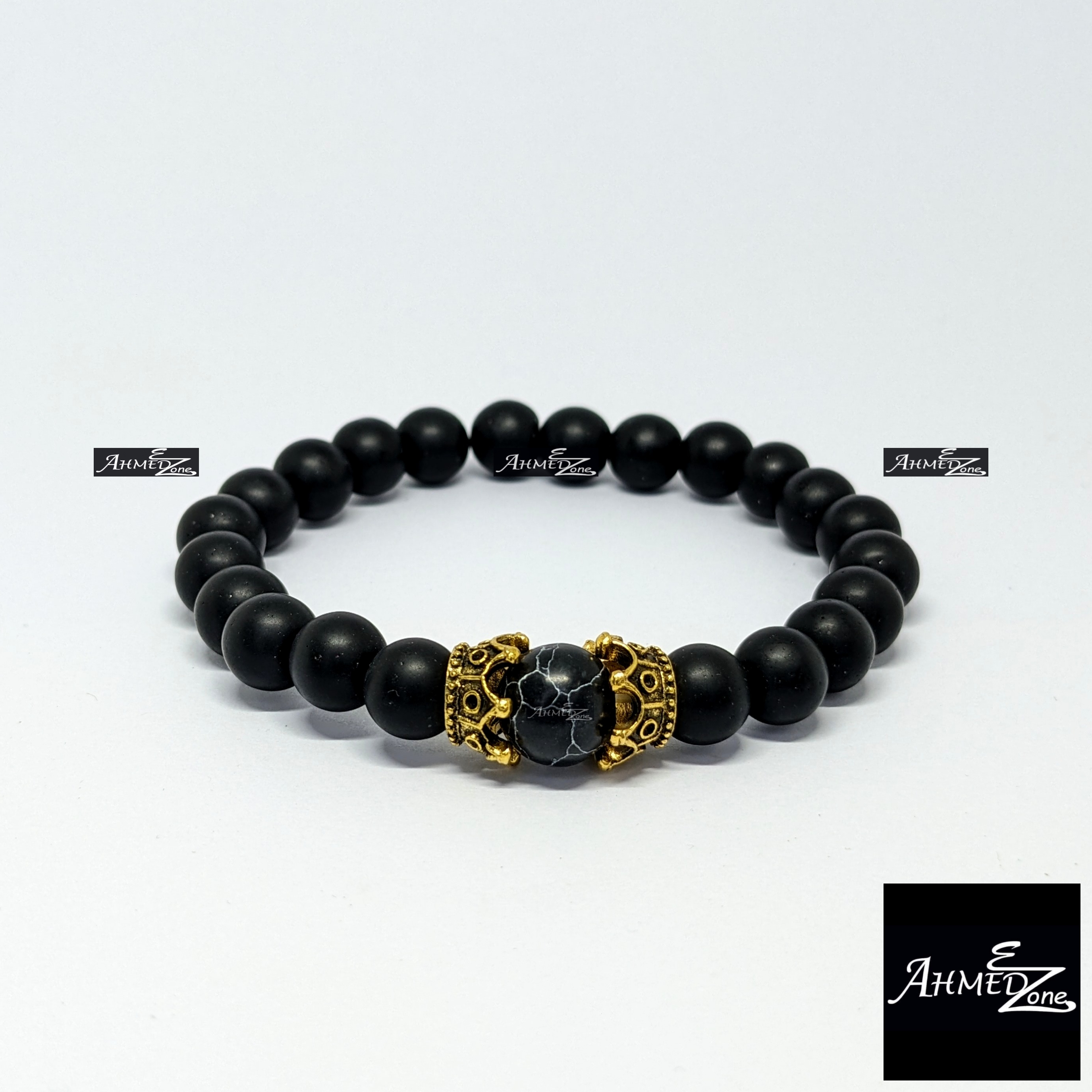 Beaded Black Marvel Bracalet_img_0