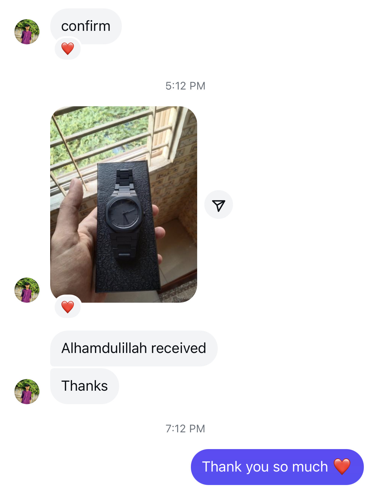 Customer review