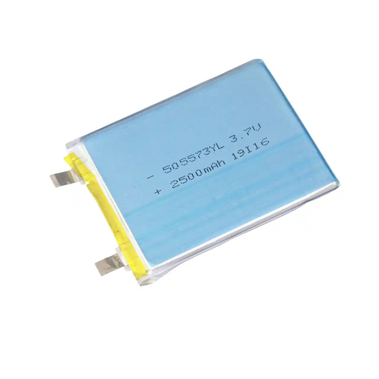 3.7V 2500mAh Lithium Polymer Rechargeable Battery Cell