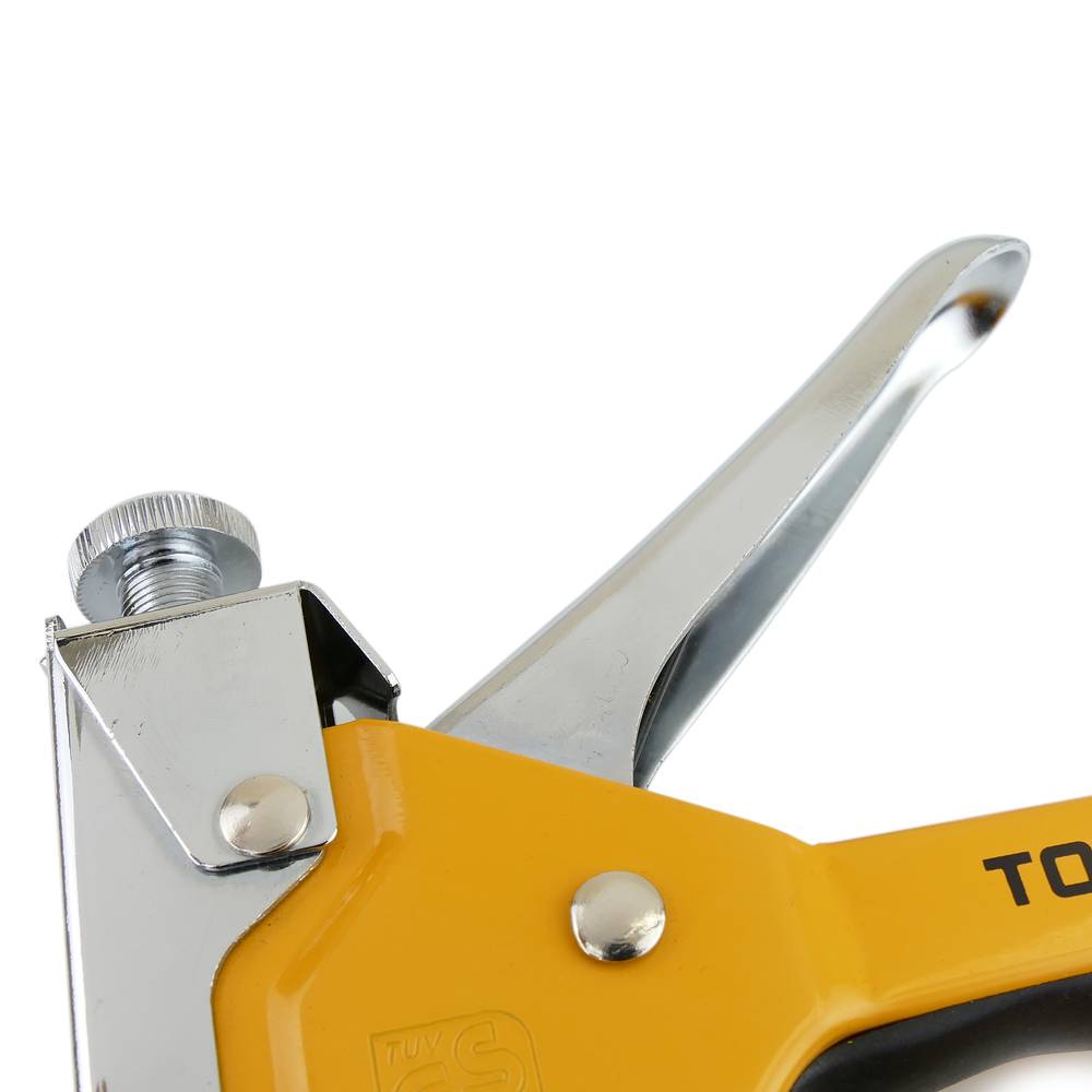 TOLSEN 43021 Heavy Duty 3 Way Staple Gun, 4-14mm, Powder Coated, Includes 200pcs Staples, Compatible with Rapid, Arrow, Esco, Model: 43021_img_8