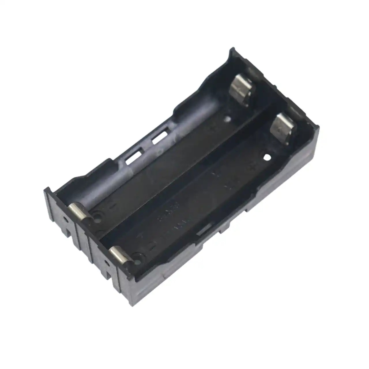 1PCS 18650 Hard Needle Mobile Power Shell – 2-Slot ABS Battery Holder Box