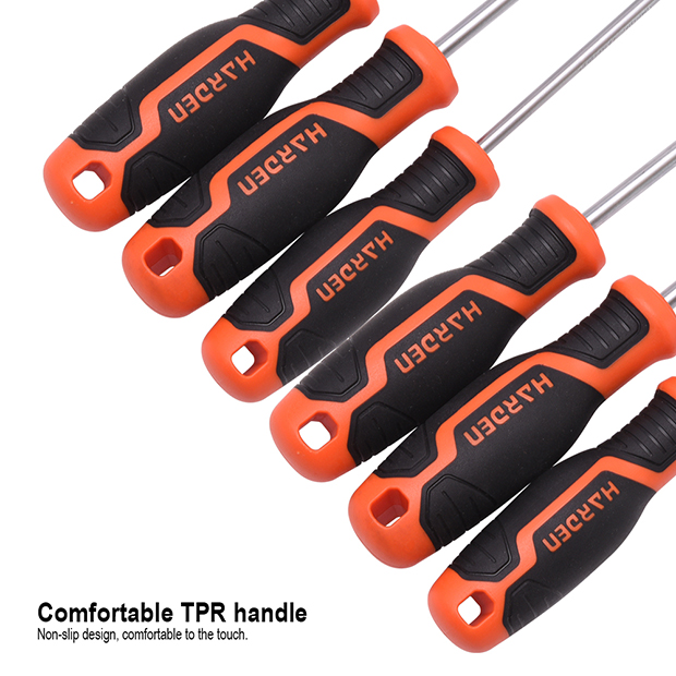 HARDEN Trox Screwdriver ( T8 | T10 | T15 | T20 | T25 | T27 | T30 | T40 ) with Soft Handle and Strong Magnet, CRV; 550292 | 550293 | 550294 | 550295 | 550296 | 550297 | 550298 | 550299_img_4