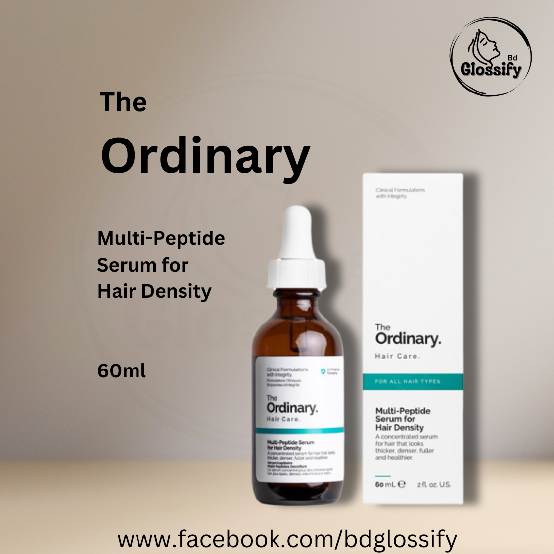 The Ordinary - Multi-Peptide Serum for Hair Density (60ml)
