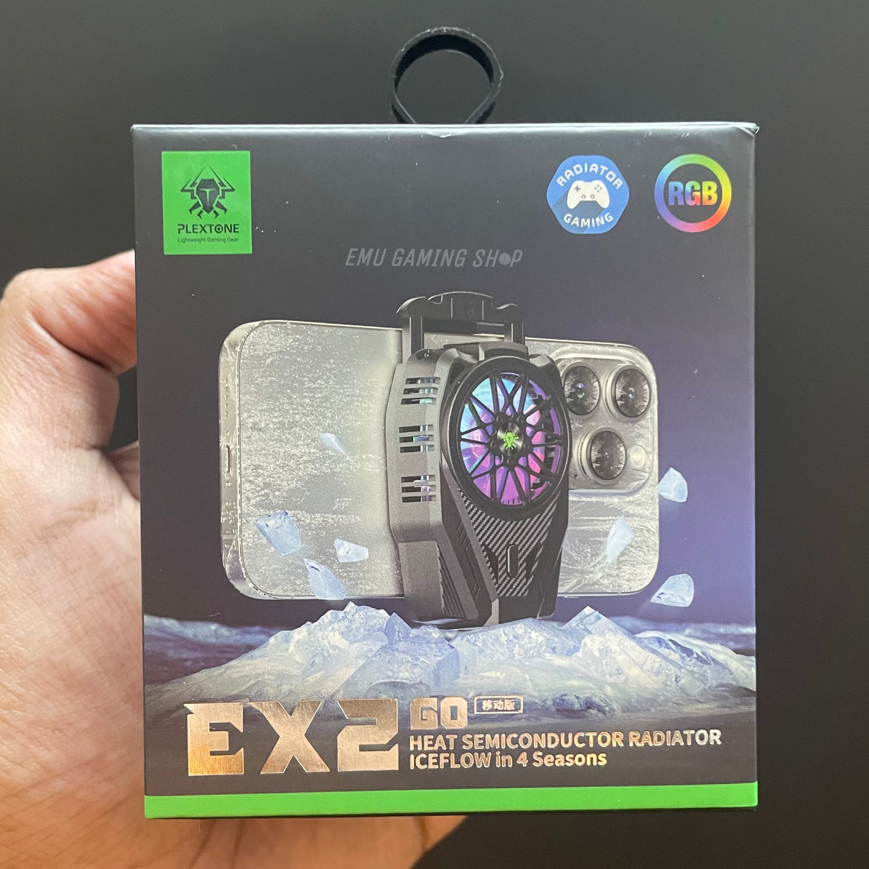 Plextone EX2 GO Rechargeable Mobile Phone Cooler Fan_img_1