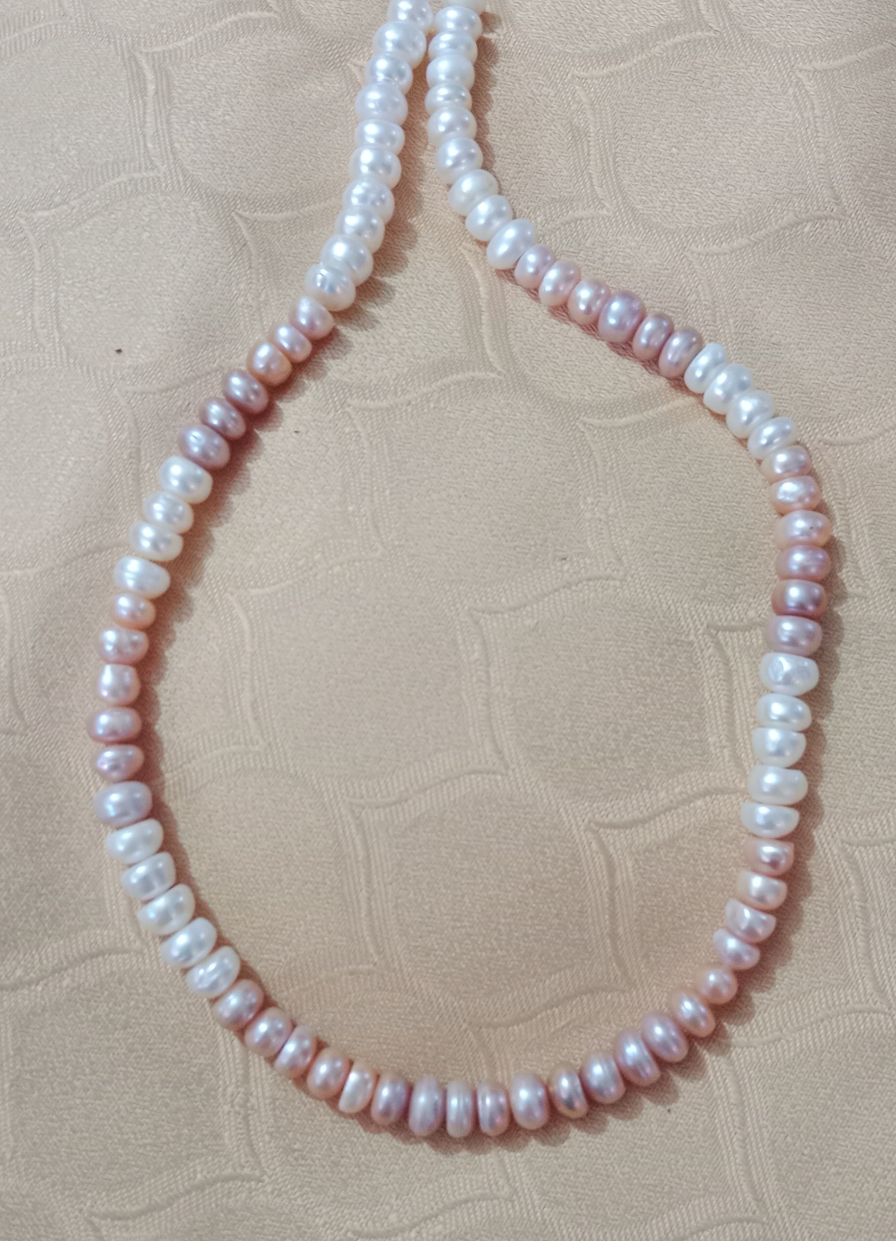 Button cut pearl Necklace_img_0