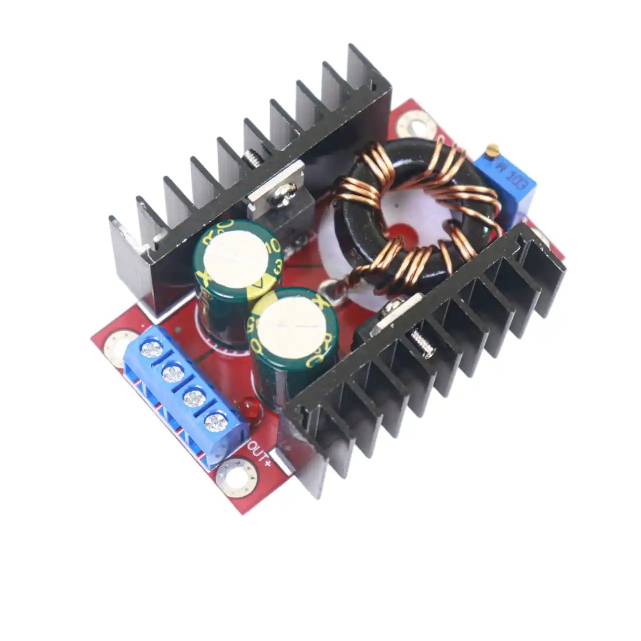 DC-DC 9A 300W/150W Boost Converter – XL4016 Step-Down Buck Converter (5V-40V to 1.2V-35V)