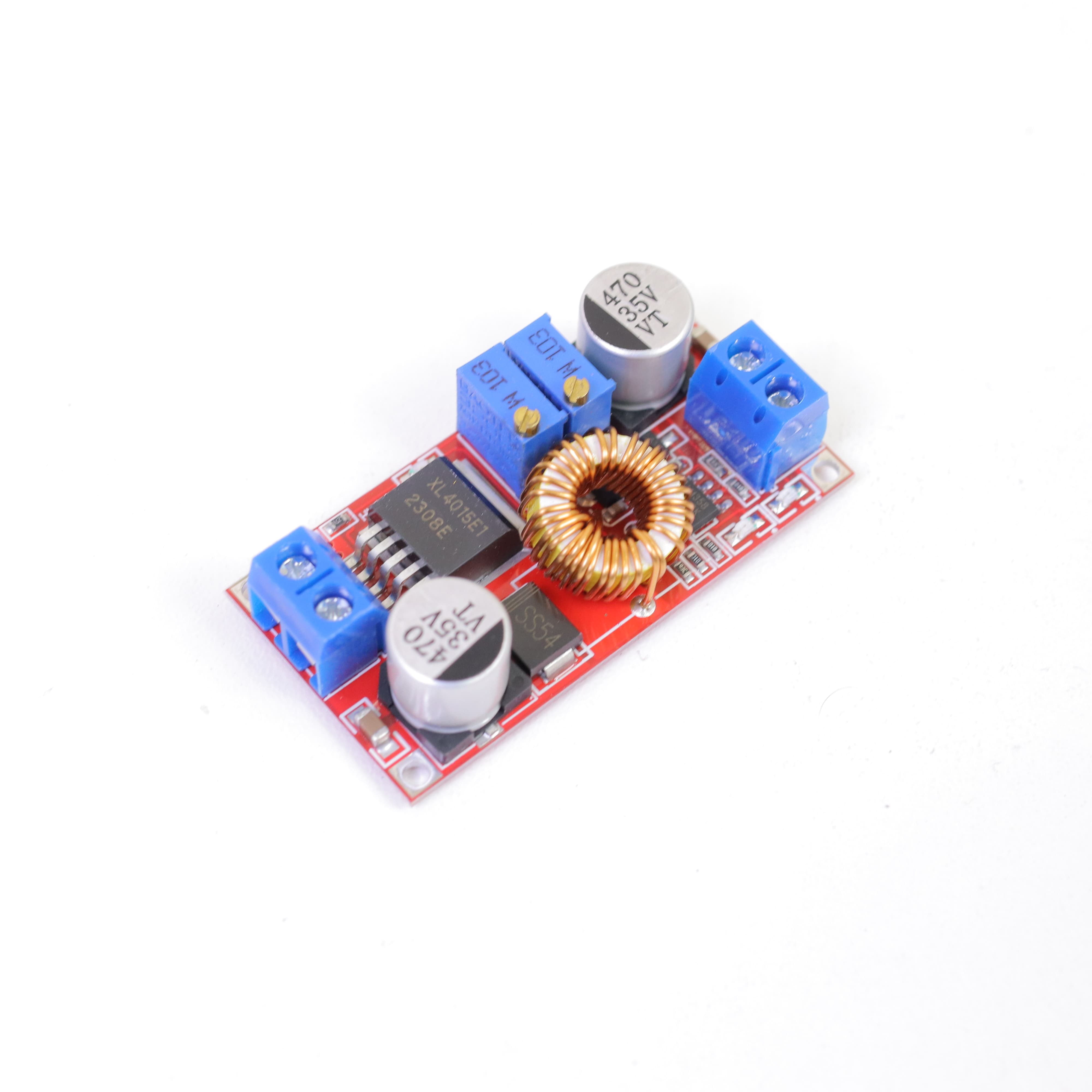 XL4015 5A DC-DC Step-Down CC CV Power Converter Module – Lithium Battery Charger & LED Power Supply