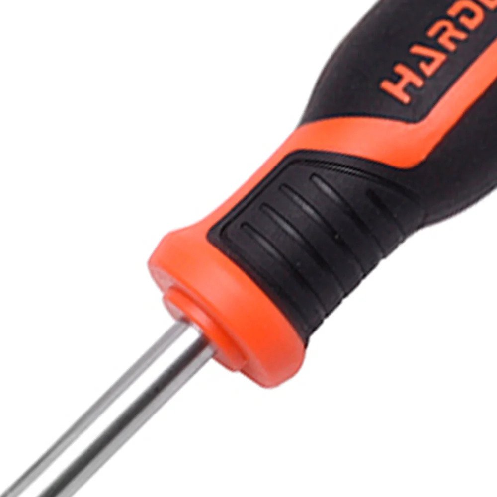 HARDEN Slotted Magnetic Screwdriver ( 1.5" | 4" | 6" | 8" | 10" | 12" ), Flat Screw driver with strong magnet & CRV; Model: 550251 | 550253 | 550255 | 550256 | 550257 | 550258_img_2