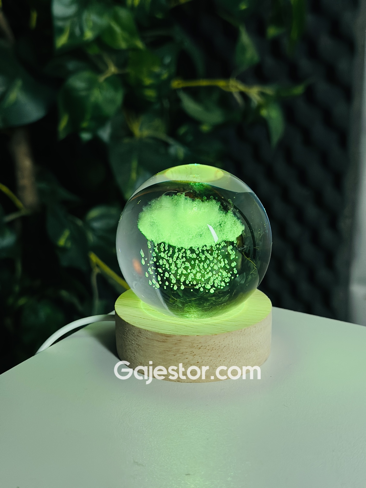 3D crystal ball lamp ( Rain variant )
