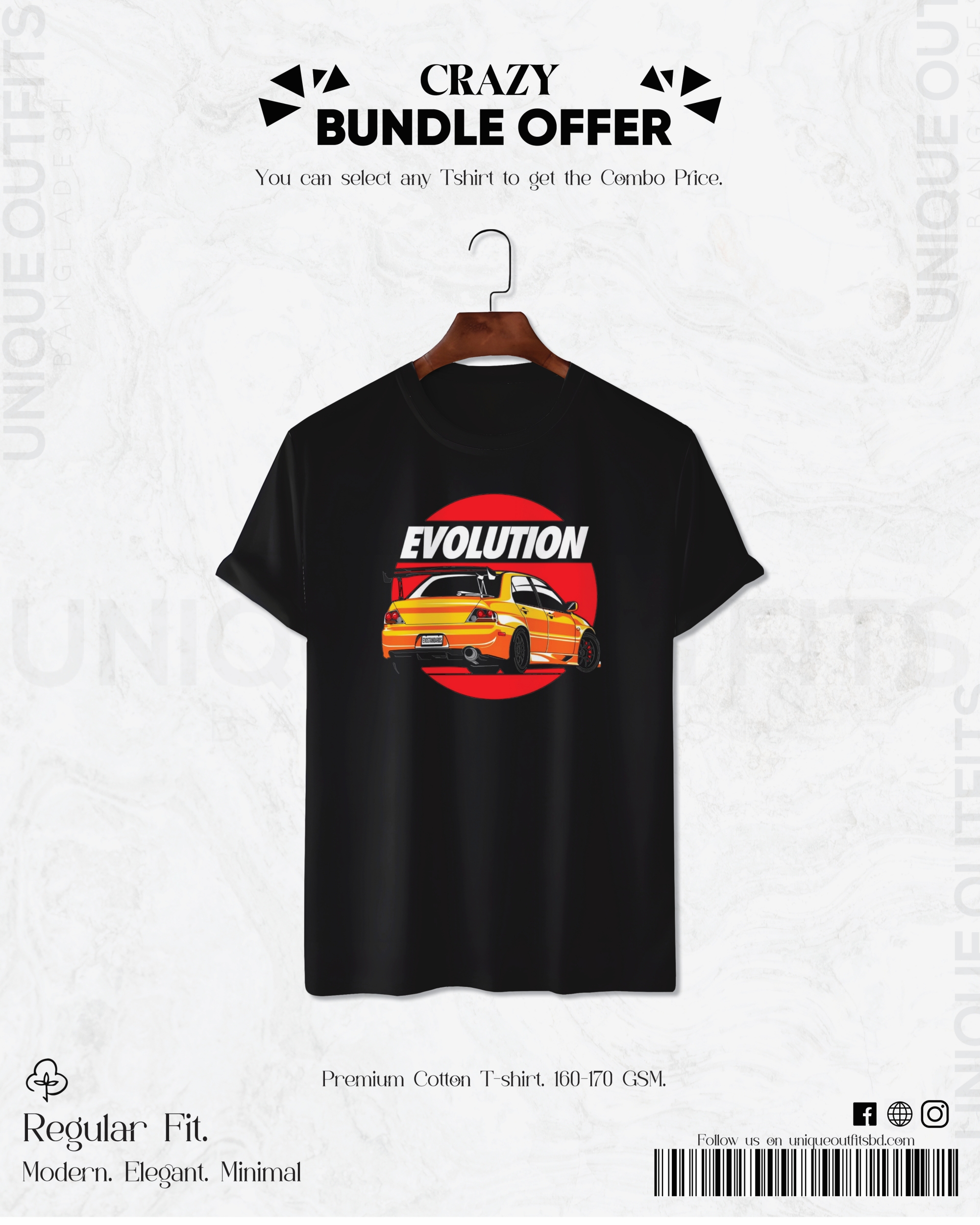 CR16 Premium Automobile Car T shirt_img_0