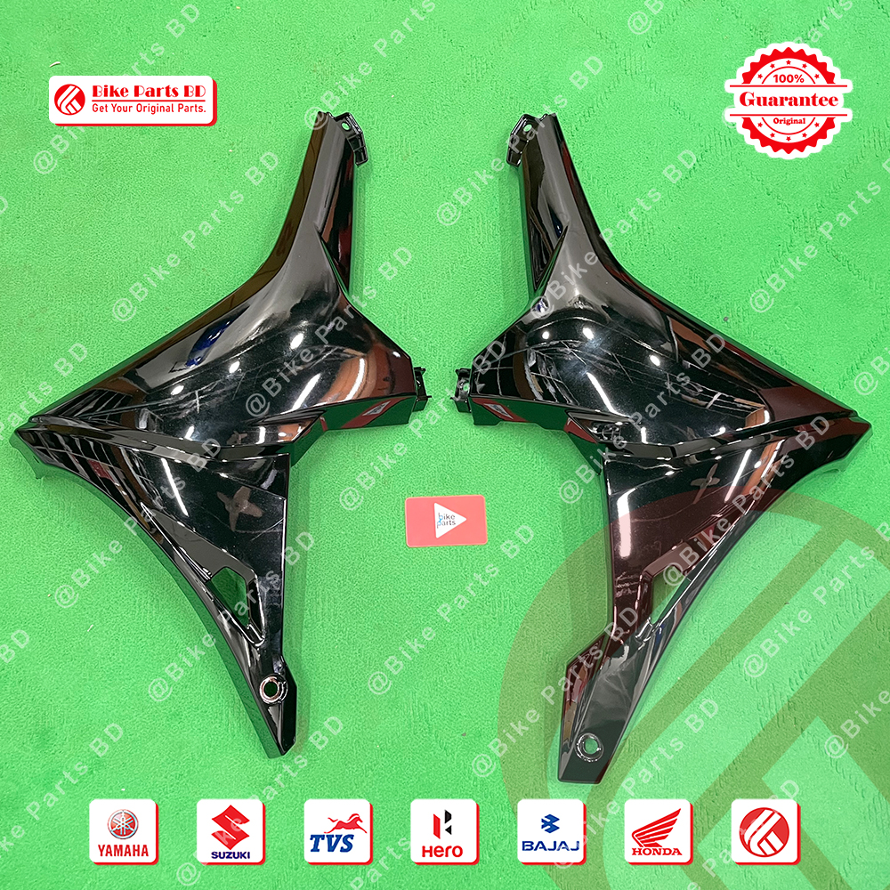 Engine Guard for Suzuki Gixxer SF (Old Model-Black) bike.