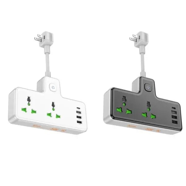 HOCO AC11A Voyage 2-Position Expansion Socket (1C3A) (EU)