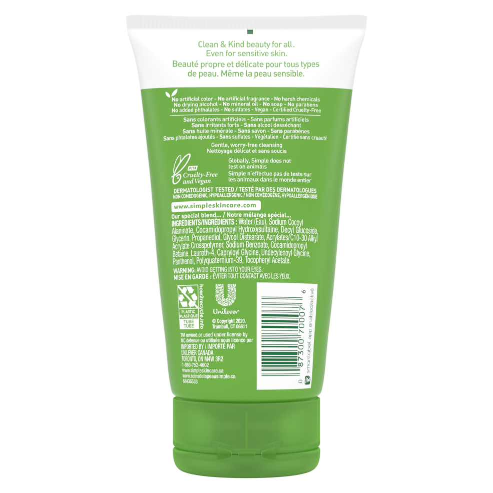 Simple Kind to Skin Moisturizing Facial Wash_img_2
