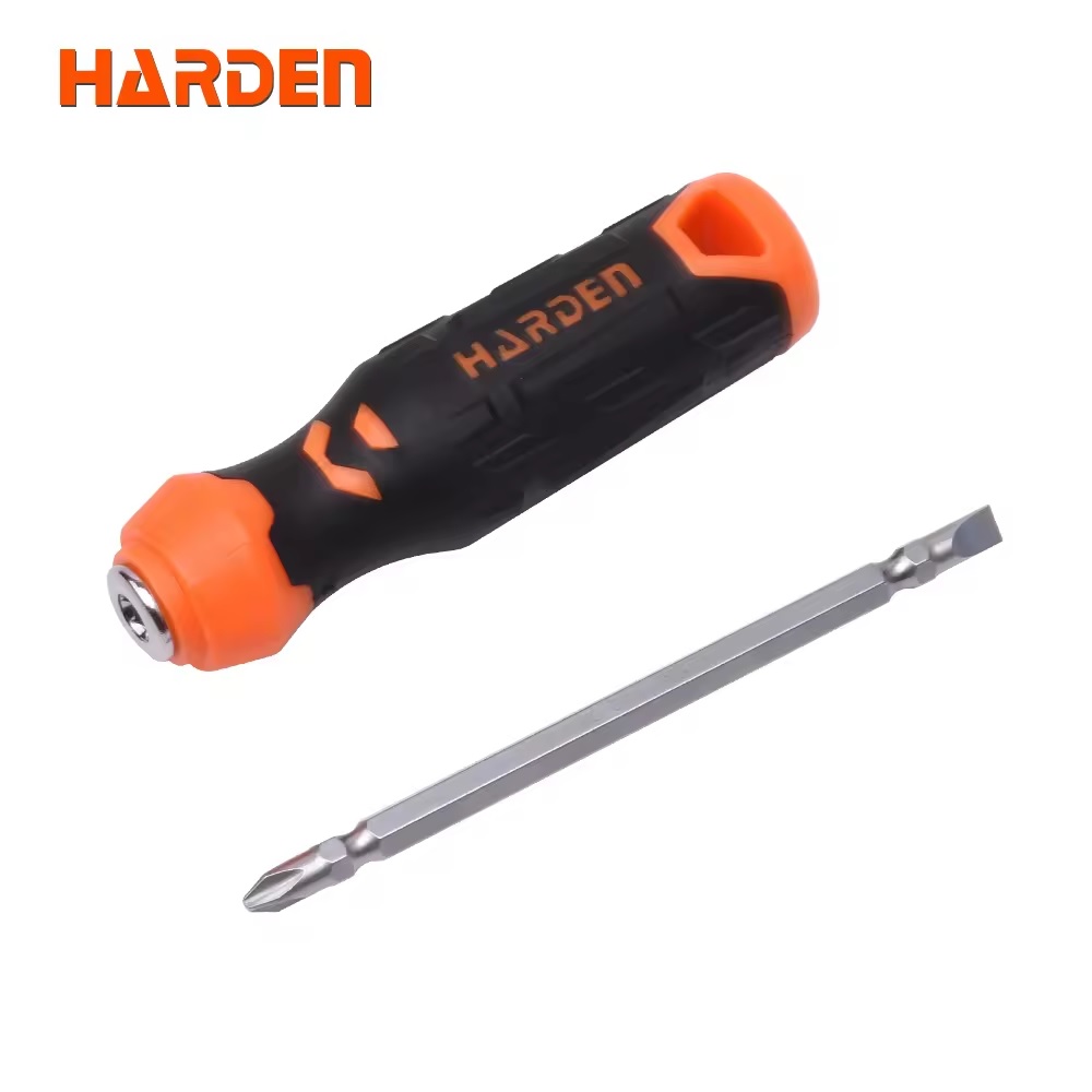 HARDEN 2 IN 1 Screwdriver Set (PH2 & SL6) Magnatic; Model: 550390