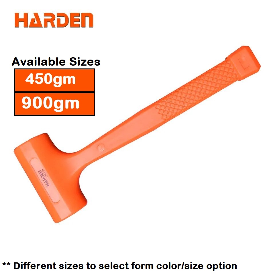 HARDEN Dead Blow Hammer ( 450g | 900g ), Rubber Mallet, Soft Hammer Professional 590445 | 590449_img_0
