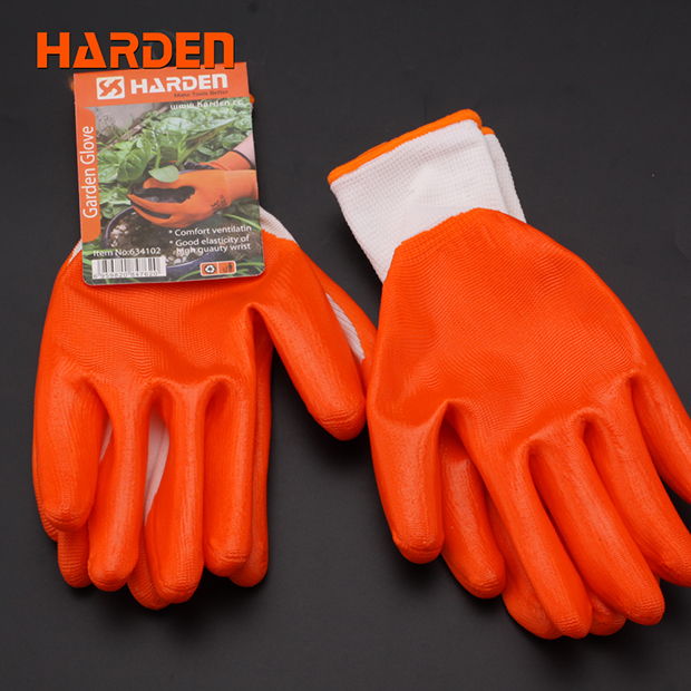 HARDEN 634102 10" Hand Gloves For Garden Work – Comfortable & Durable Gardening Gloves; Model: 634102