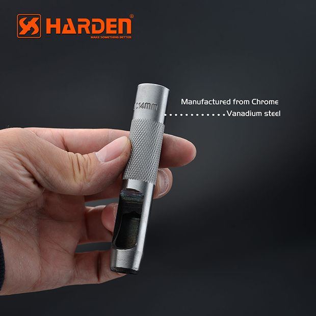 HARDEN 610848 12pcs Hollow Punch Set (3 -16 mm), Leather Puncher; Model: 610848_img_2
