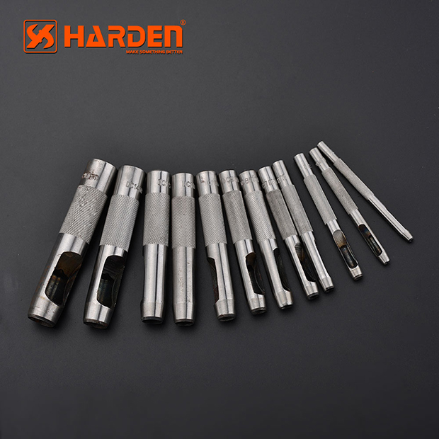 HARDEN 610848 12pcs Hollow Punch Set (3 -16 mm), Leather Puncher; Model: 610848_img_3