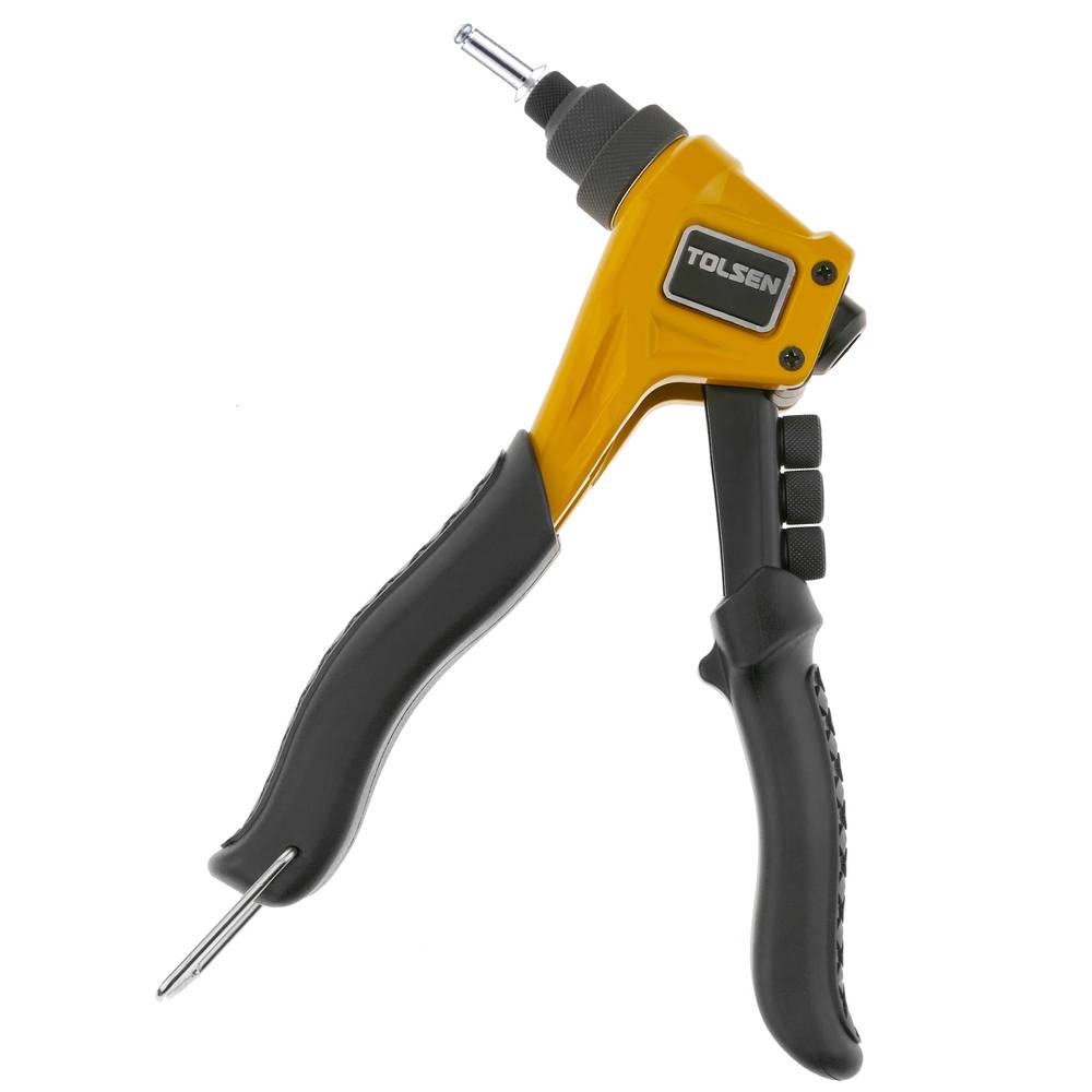 TOLSEN 43099 Hand Riveter | 8" (200mm) | Aluminium Alloy Body | Over 40% Labor Saving | 3 Jaw Alloy Steel | Model: 43099_img_6