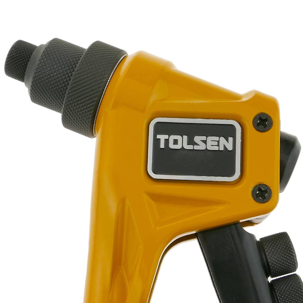 TOLSEN 43099 Hand Riveter | 8" (200mm) | Aluminium Alloy Body | Over 40% Labor Saving | 3 Jaw Alloy Steel | Model: 43099_img_7