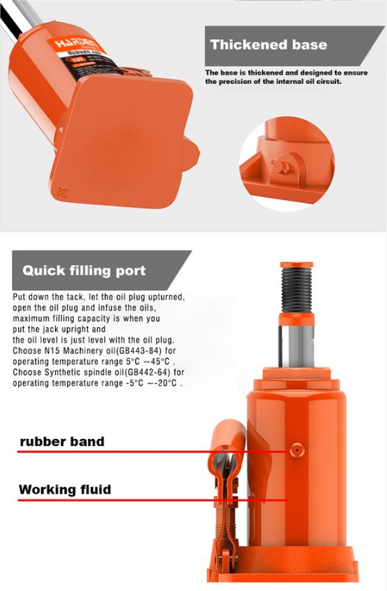 HARDEN Hydraulic Bottle Jack ( 2 Ton | 3 Ton | 5 Ton | 10 Ton | 50 Ton ), Heavy Duty Car & Truck Lifting Jack; 730102_img_3
