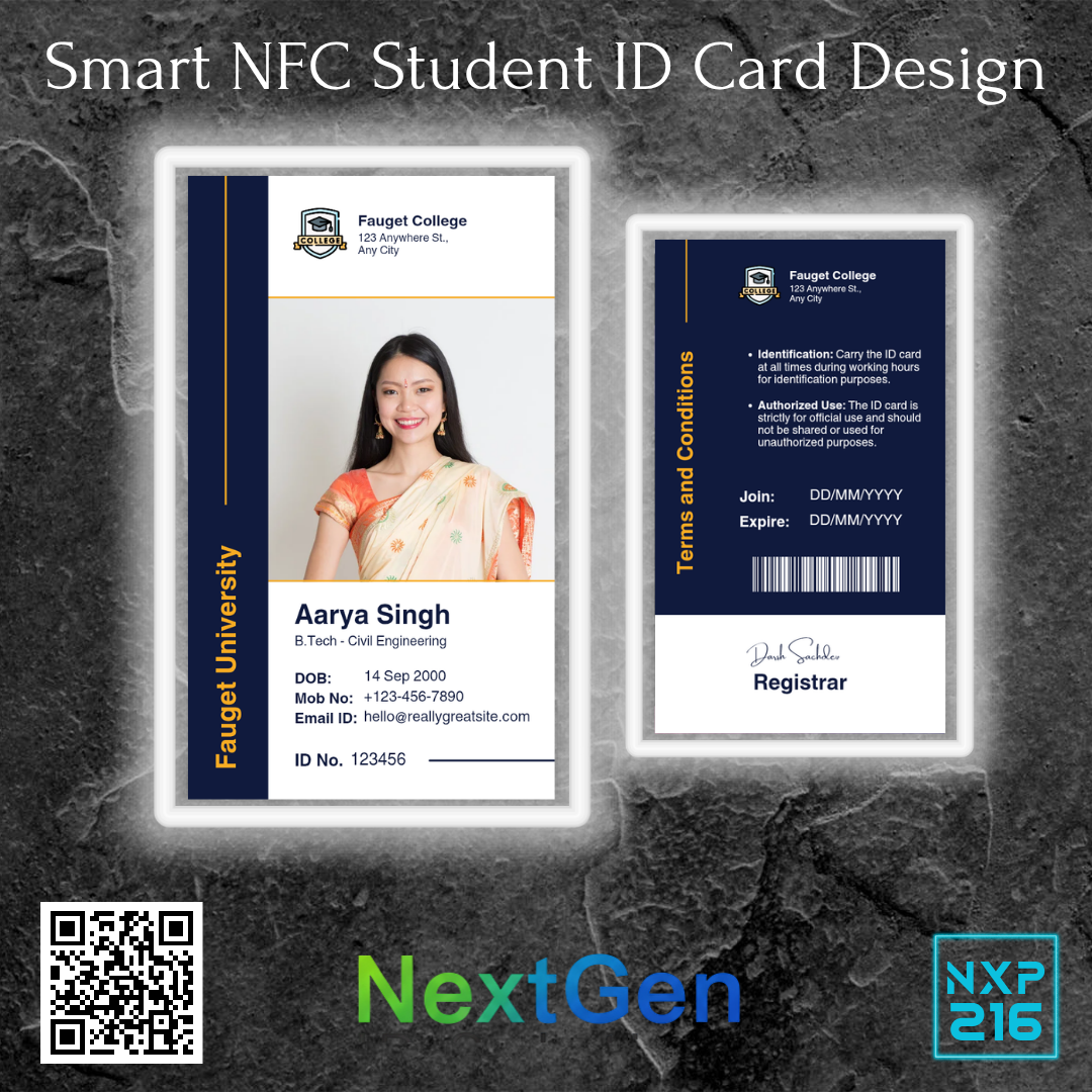 Smart NFc Student ID Card With Accessories_img_7
