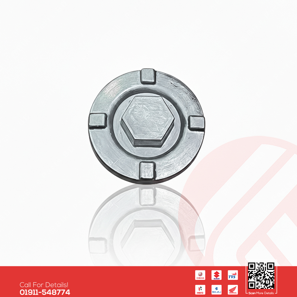 Drian Nut (Plug Straight) for Yamaha R15 V2, R15 V3, R15 V4, R15M, MT15 V1, MT15 V2 bike.