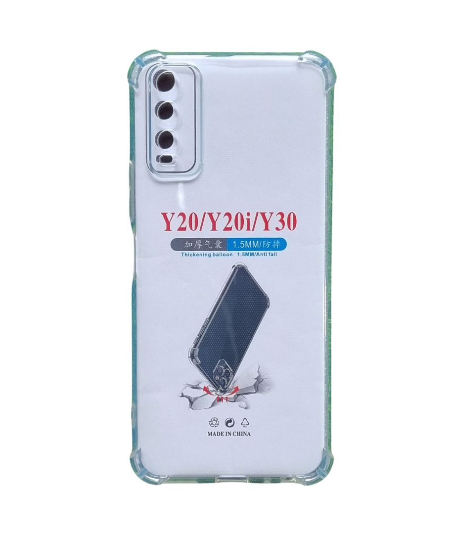 vivo Y20 Transparent/Clear Soft silicone Phone Cover.
