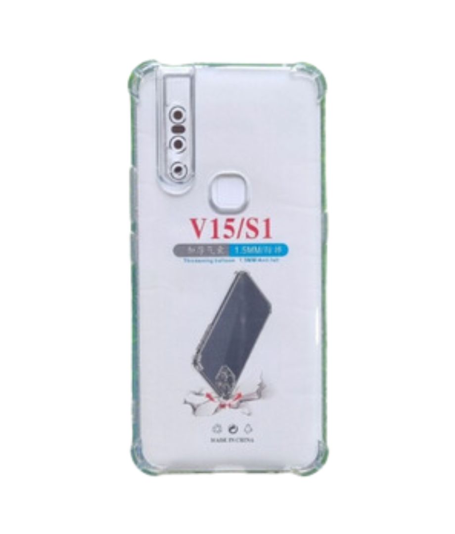 Vivo V15 Transparent/Clear Soft silicone Phone Cover