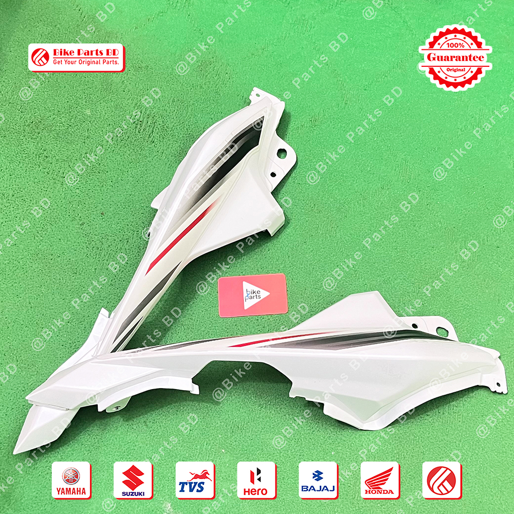 Back Panel for Yamaha FZS V2 & Fazer V2 (White) bike.
