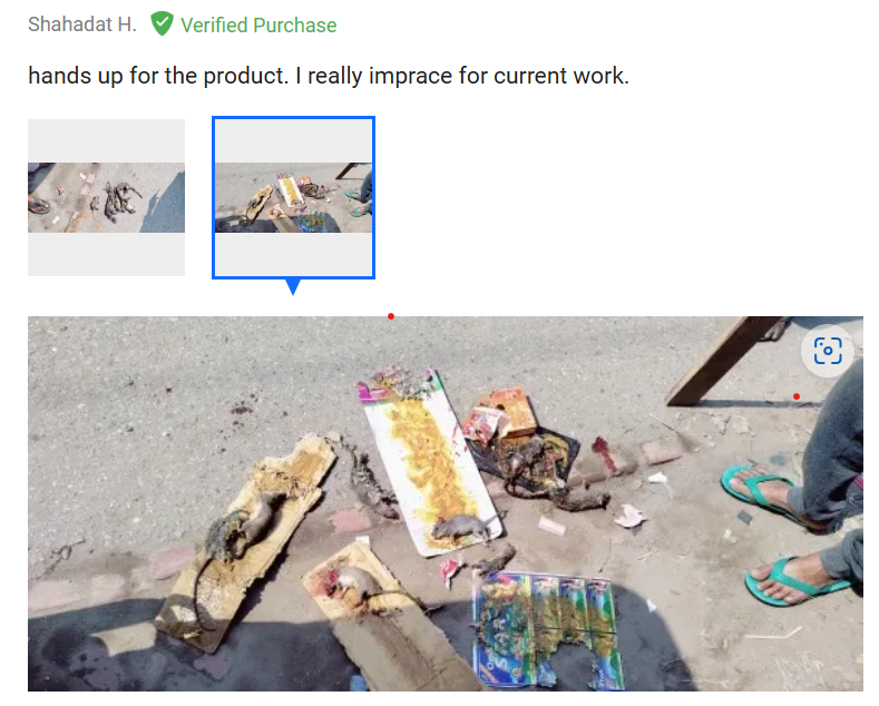 Customer review