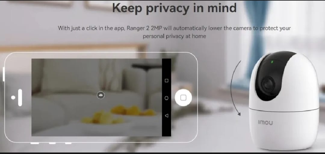 Imou Ranger 2 - 3MP - 2K IP Camera with 360 Degree Coverage | 2 Year brand warranty by Imou & Com source_img_1