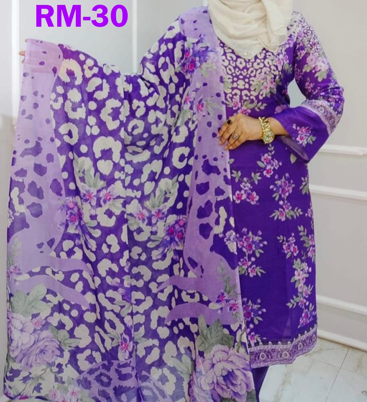 Women's three piece (Purple)