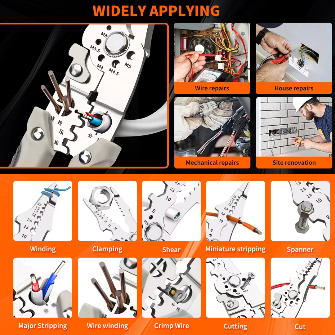 11-in-1 Multi Function Wire Tool – Cut, Strip, Crimp & More!_img_3