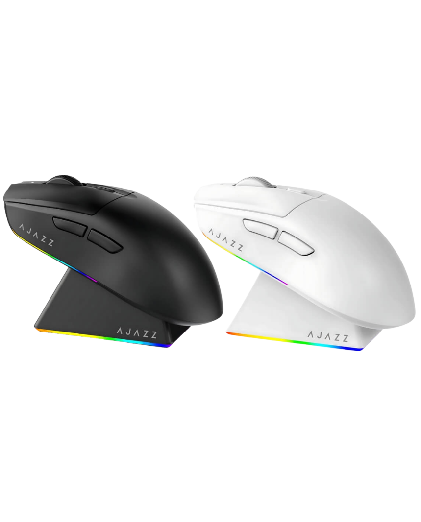 Ajazz AJ139 V2 MC Tri Mode Gaming Mouse with Charging Dock