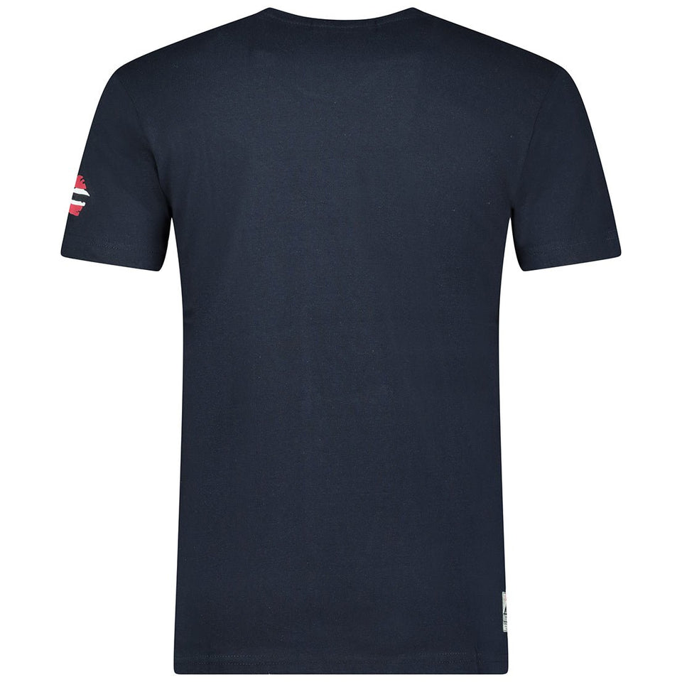 Short-sleeved T-shirt Navy Navy_img_1