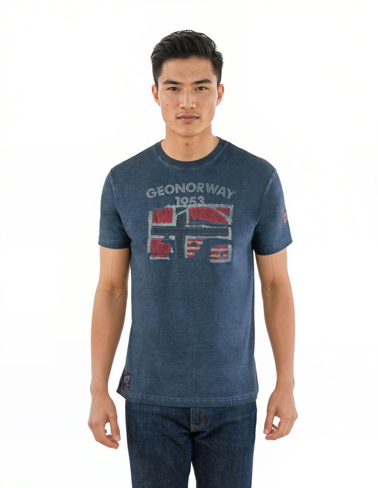Short-sleeved T-shirt Navy Navy