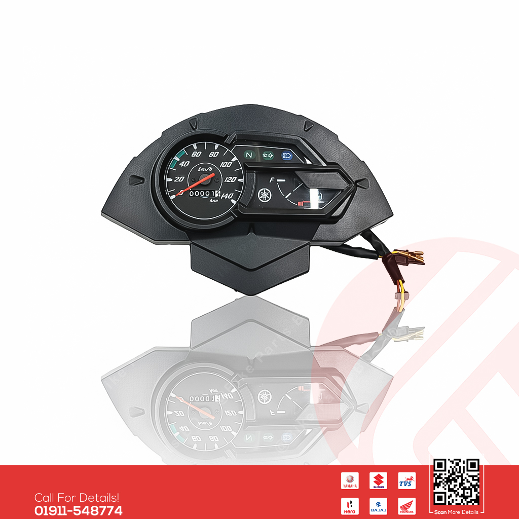 Speedometer Assy for Yamaha Saluto 125 bike. thumbnail 1